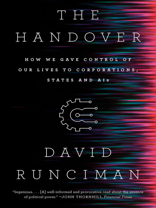 Title details for The Handover by David Runciman - Available